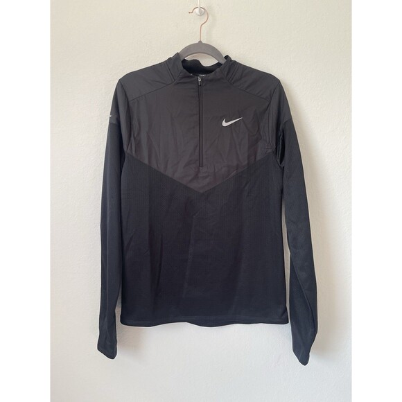 Nike Other - Nike Therma-Fit Water Repellent Sphere Element Half Zip Black - FZ1115 010 - S